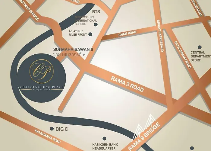 Charoenkrung Place ゲストハウス